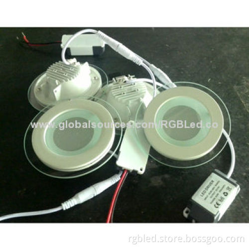 LED panel with glass, 5730SMD 12LED, 85 to 265V AC Voltage